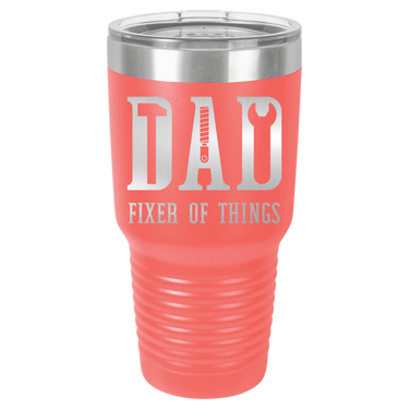 Dad Fixer of Things 30oz Ringneck Tumbler